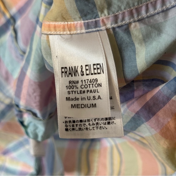 Frank & Eileen Lightweight Plaid Paul Button Up Shirt - Picture 5 of 8